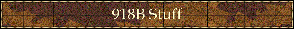 918B Stuff